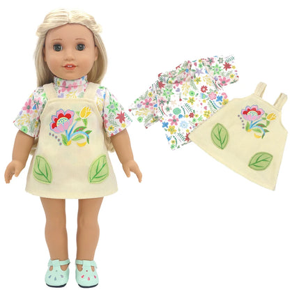 18 Inch  Baby Girl Doll Clothes