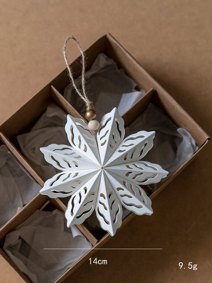 Honeycomb Paper Christmas Hanging Ornament