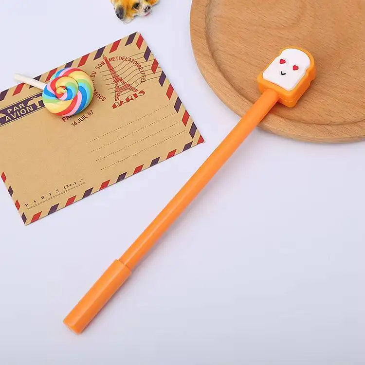 4PCS Kawaii Fast Food Gel Pen Set