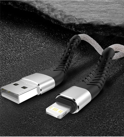 USB-A to Lightning Braided Fast Charging Cable