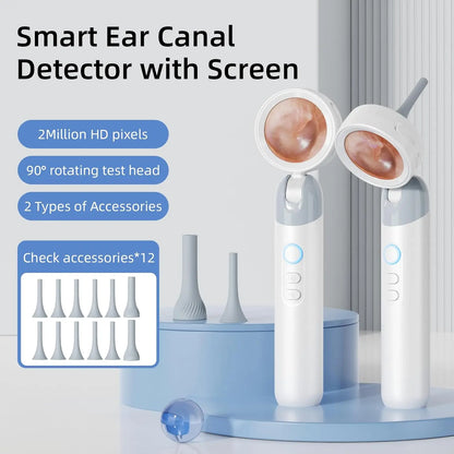 HD Digital Ear Camera Otoscope with Display