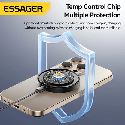 ESSAGER Magnetic Wireless Charger with Phone Holder