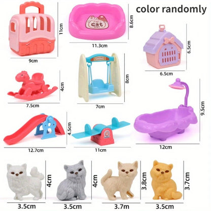 Cute Pet Basket Family Toys