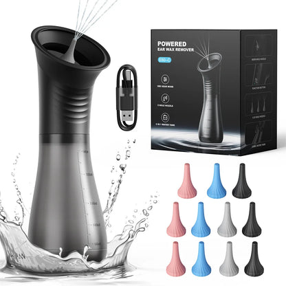 Electric Water Powered Ear Wax Removal System