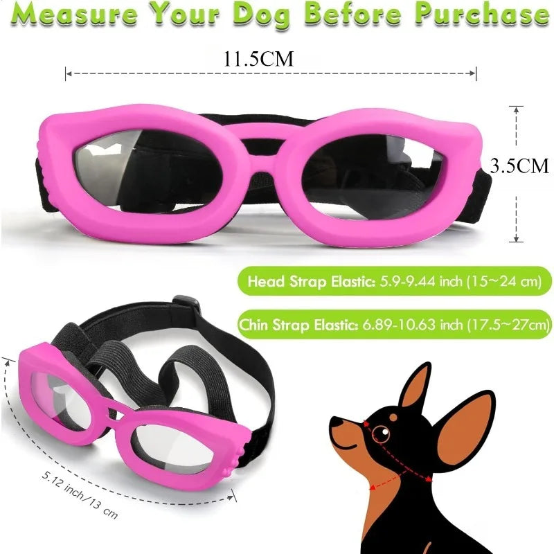 Dog Sunglasses – UV Resistant Windproof Pet Goggles