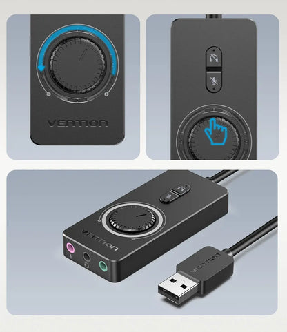 Vention USB Sound Card Adapter