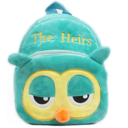 3D Plush Animal Kids Backpack for Kindergarten