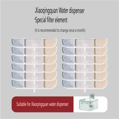 Replacement Filter Cartridges for DownyPaws Cat Water Fountain