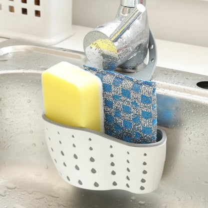 Double-Layer Sink Hanging Bag Rack