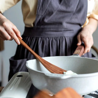 Wooden Kitchen Utensil Set with Storage Holder