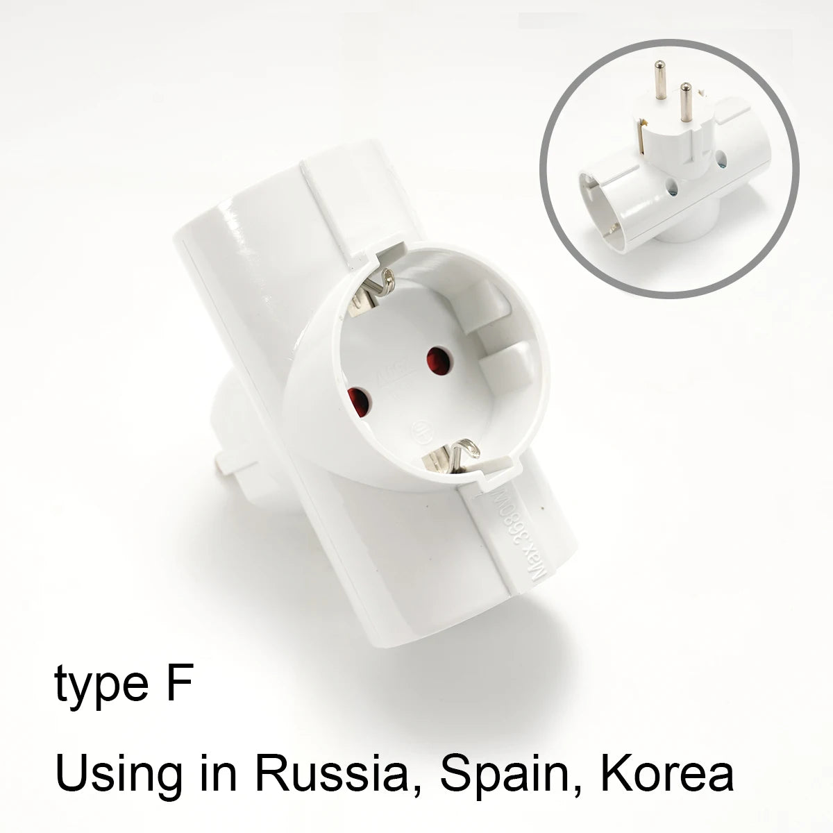 European Standard Adapter Expansion Power Socket