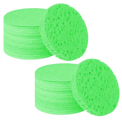 Natural Cellulose Facial Cleansing Sponges