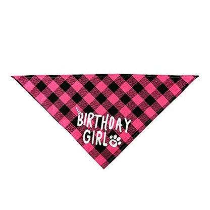 Dog Birthday Party Hat & Bandana Set