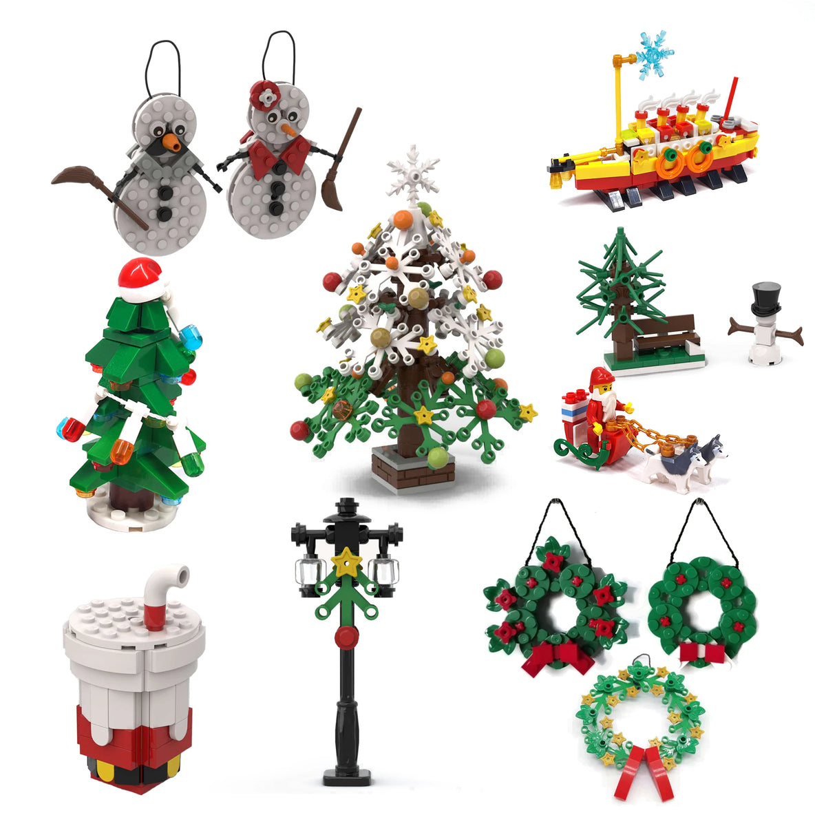 Christmas Mini Building Block Model
