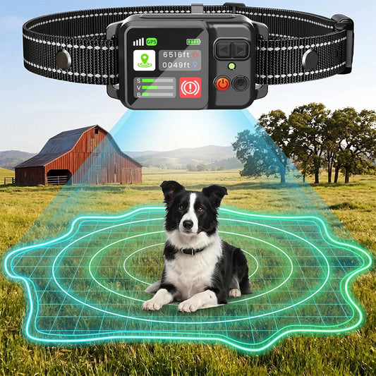 GPS Wireless Dog Fence Training Collar