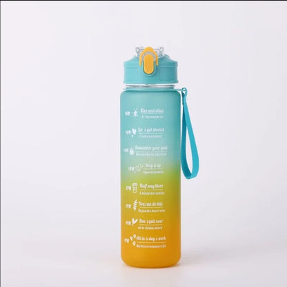 Sports Water Bottle with Time Marker