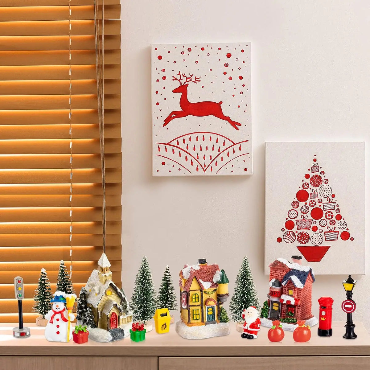 LED Christmas Village House Ornament