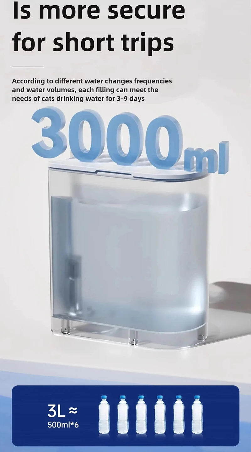 Automatic Fresh Water Pet Fountain