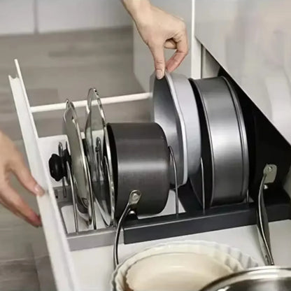 Expandable Pot & Pan Rack