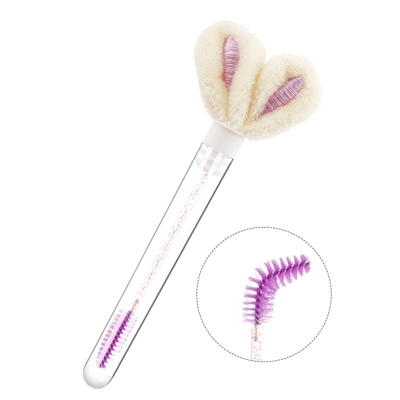 Tube Eyelash Brush Set