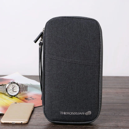 Family RFID Travel Passport Holder Bag