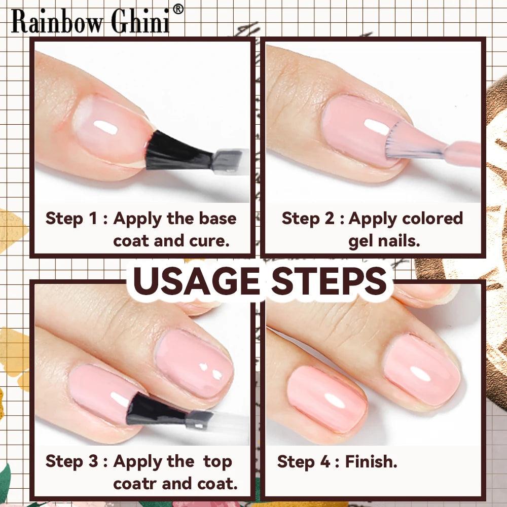 Rainbow Ghini 15ML HEMA & TPO Free Gel Nail Polish