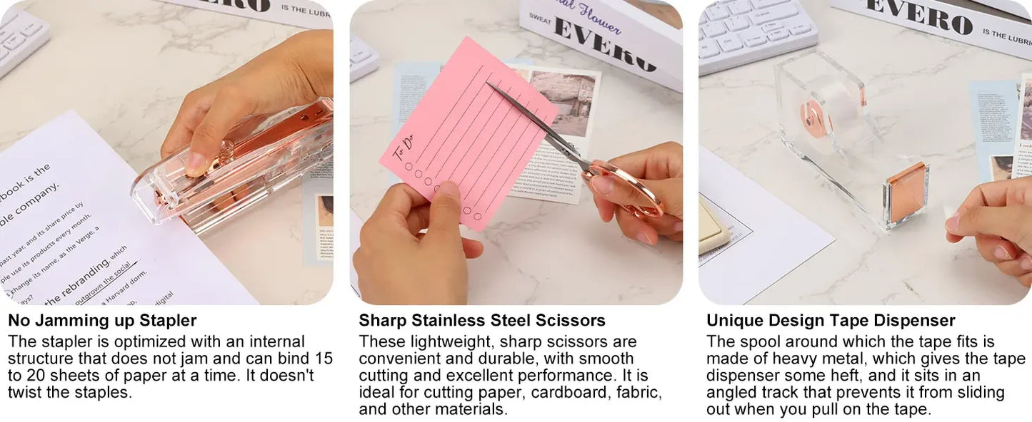 Complete Office Supplies Organizer Kit