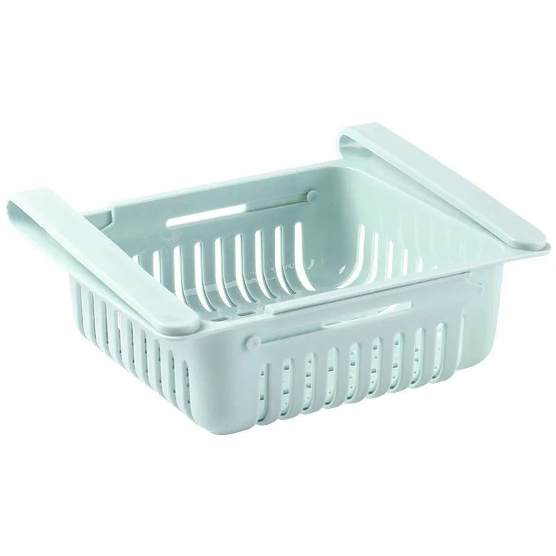 Expandable Refrigerator Storage Basket Drawer