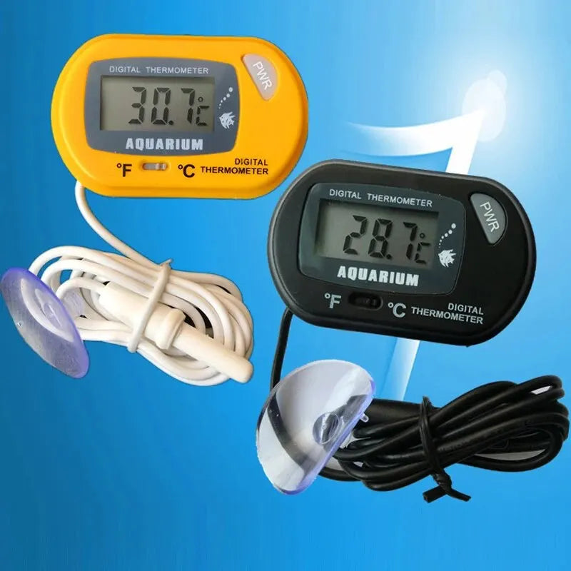 Waterproof LCD Fish Tank & Reptile Habitat Thermometer