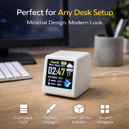Smart WiFi Market Monitor Clock