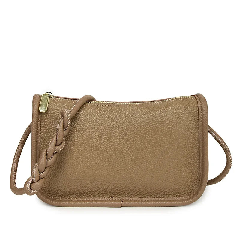 Genuine Cow Leather Crossbody Bag