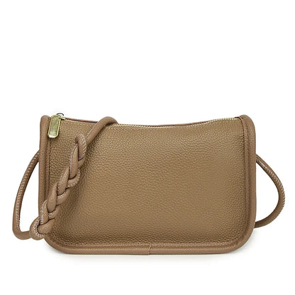 Genuine Cow Leather Crossbody Bag