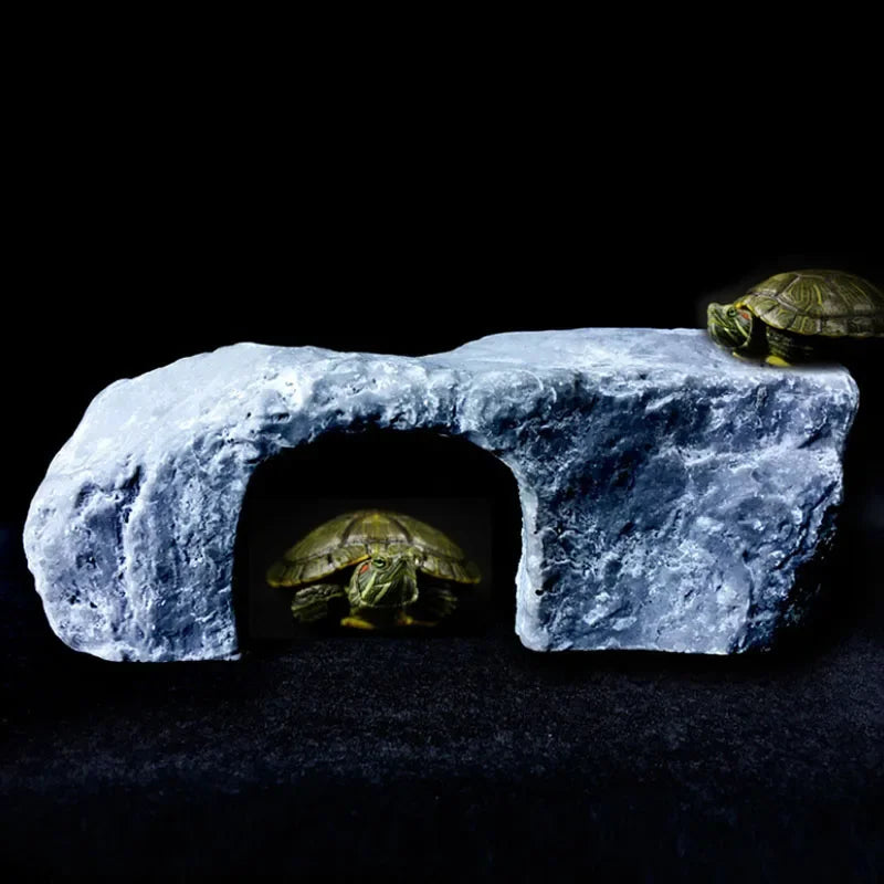 Reptile Terrarium Resin Hideout Cave