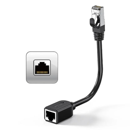 Cat6 90° RJ45 Ethernet Extension Cable