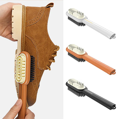 Long Handle Suede Shoe Cleaning Brush Set
