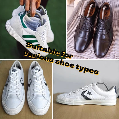 Adjustable Shoe Shapers for Wrinkle Prevention