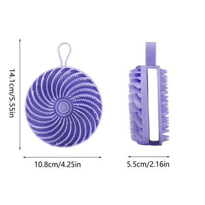 Double-Sided Silicone Bath Brush