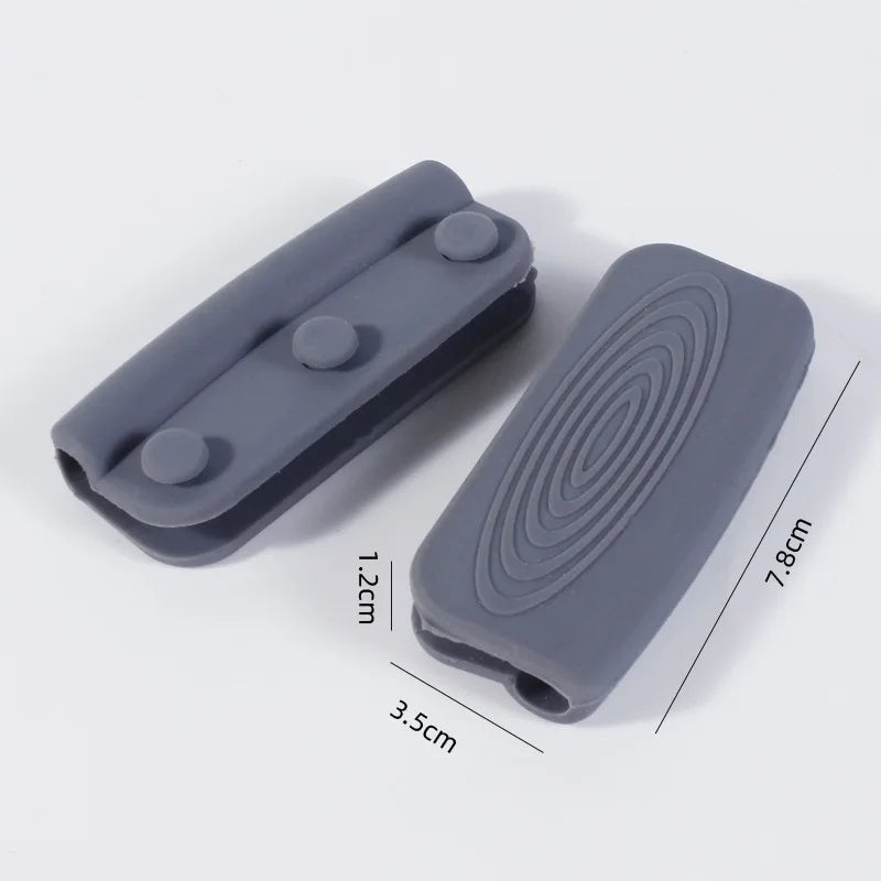 Silicone Pot Handle Covers – Heat Resistant Grip Protectors