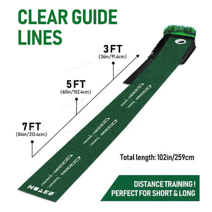 Portable Golf Putting Training Mat