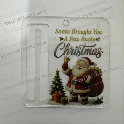 Christmas Cash & Treat Holder Ornament