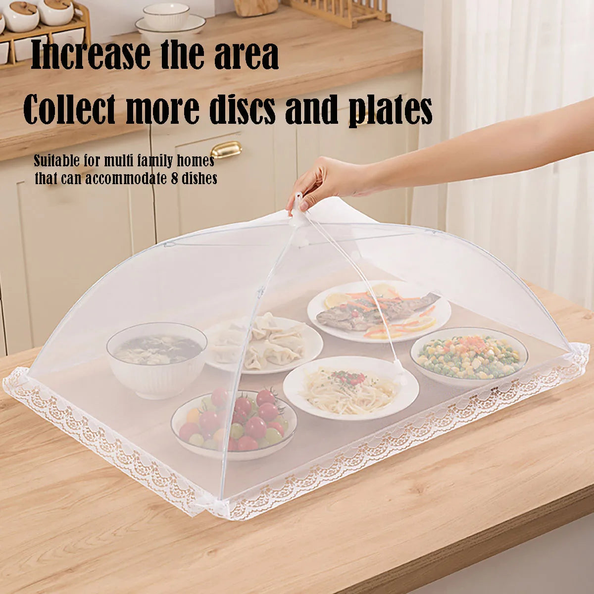 Foldable Mesh Food Cover