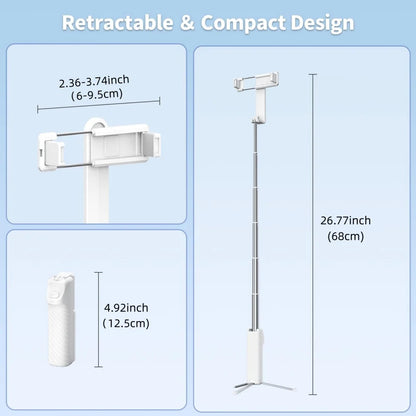 Mini Bluetooth Selfie Stick Tripod