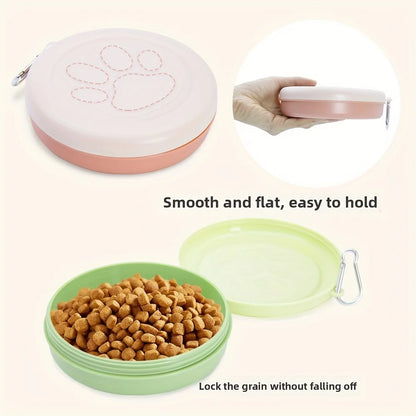 Portable Pet Travel Bowl for Dogs & Cats