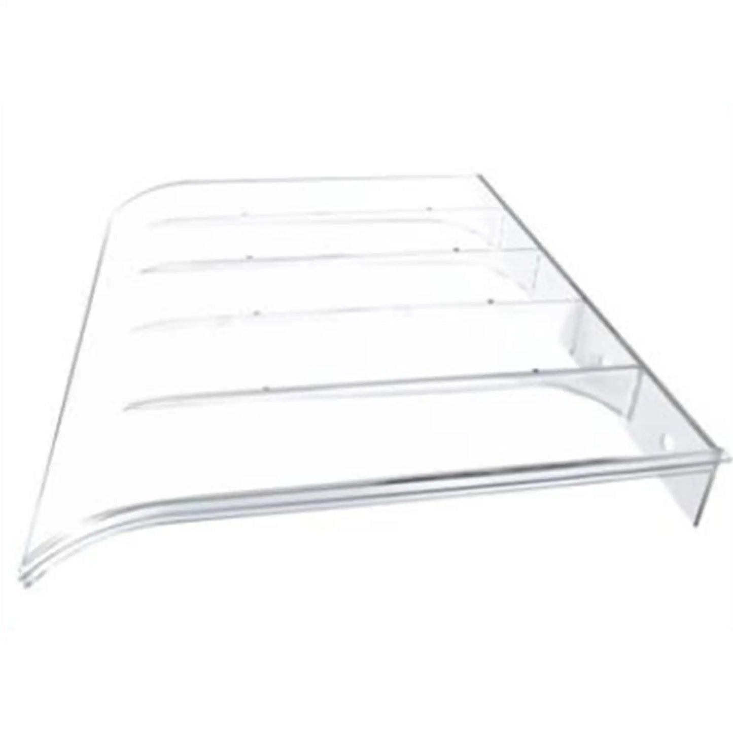 Wall-Mounted Transparent Door & Window Awning Canopy