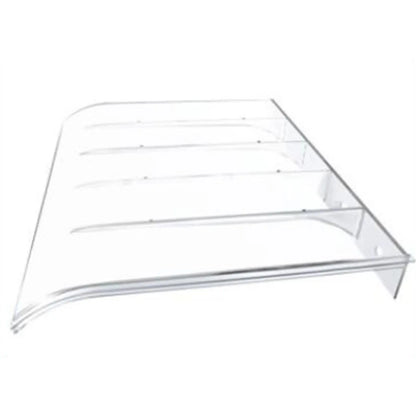 Wall-Mounted Transparent Door & Window Awning Canopy