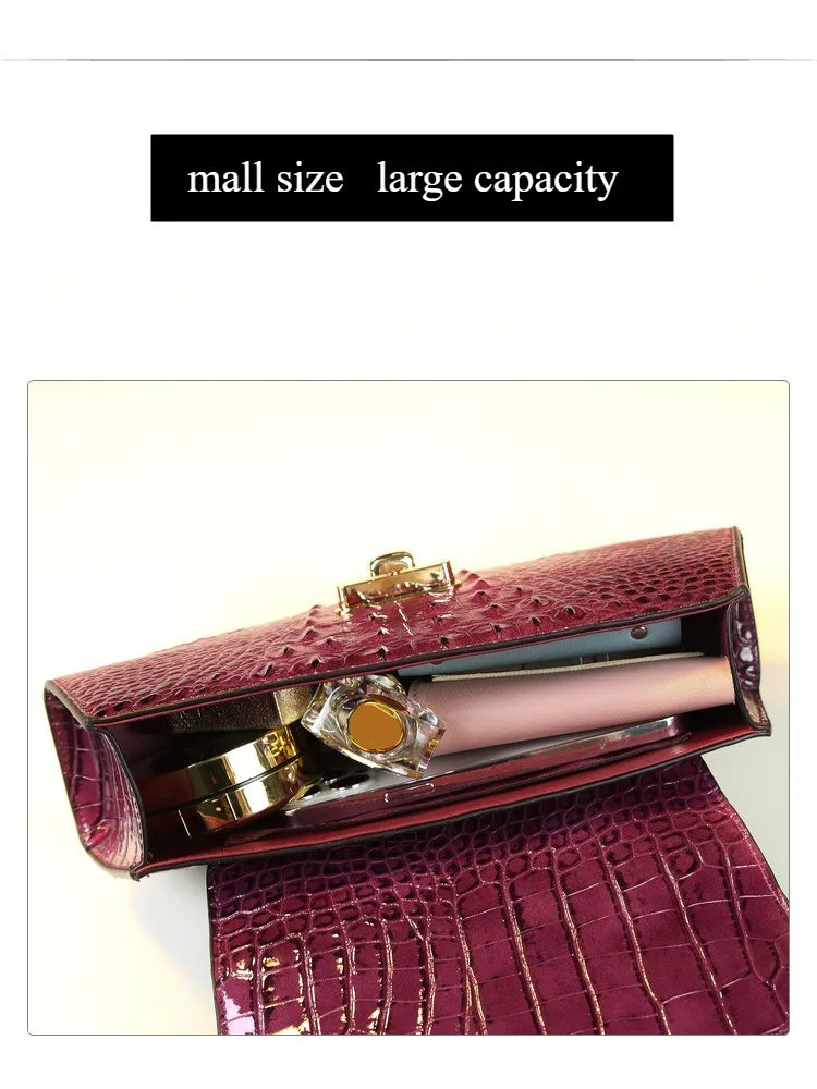 Elegant Women’s Saddle Crossbody Bag