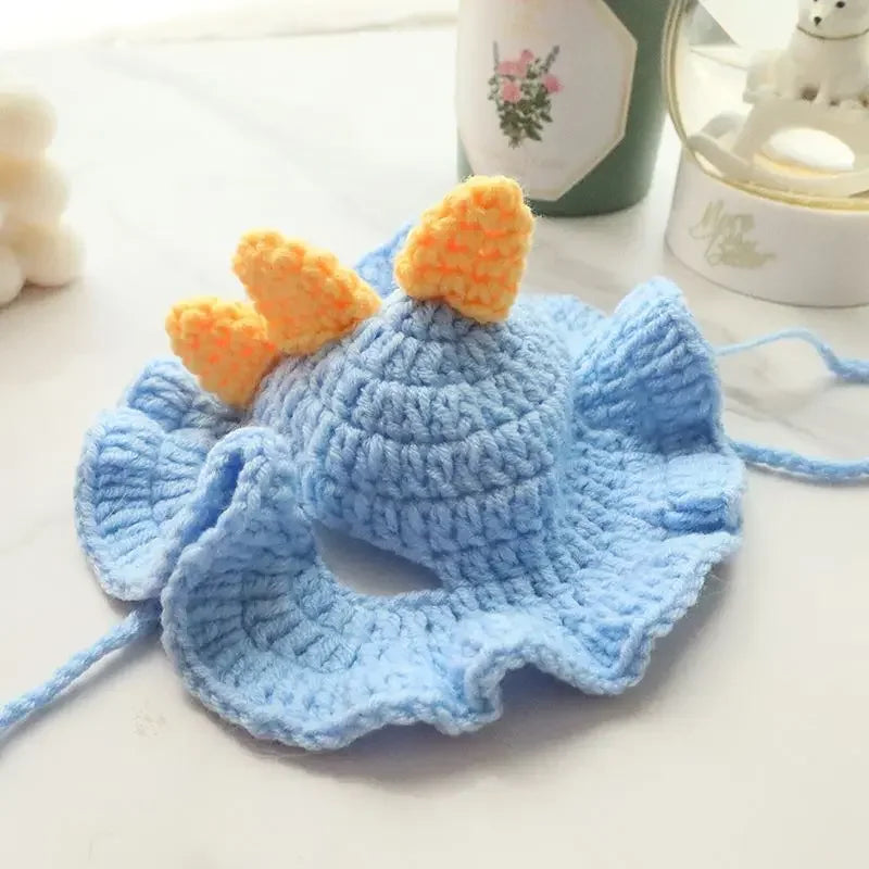 Autumn & Winter Knitted Cat Hat