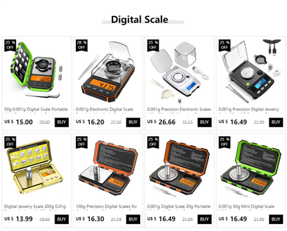 Digital Jewelry Scale 200g