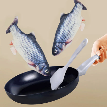 USB Rechargeable Interactive Floppy Fish Cat Toy