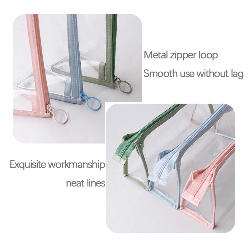 Transparent Large Capacity Pencil Case